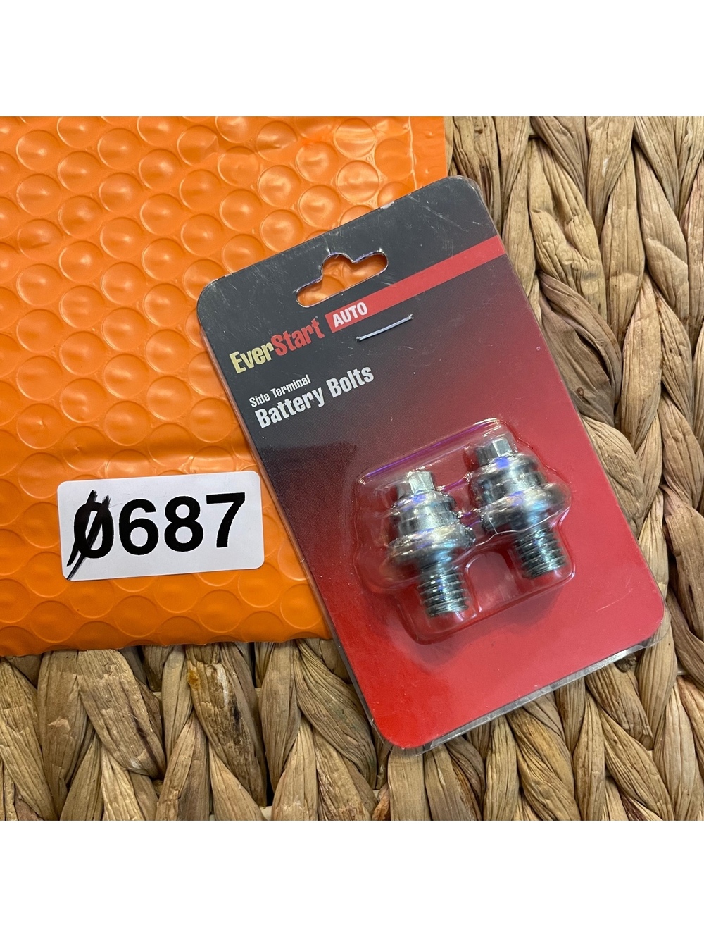 ✅EverStart Auto Side Terminal Battery Bolts - Pack of 2
